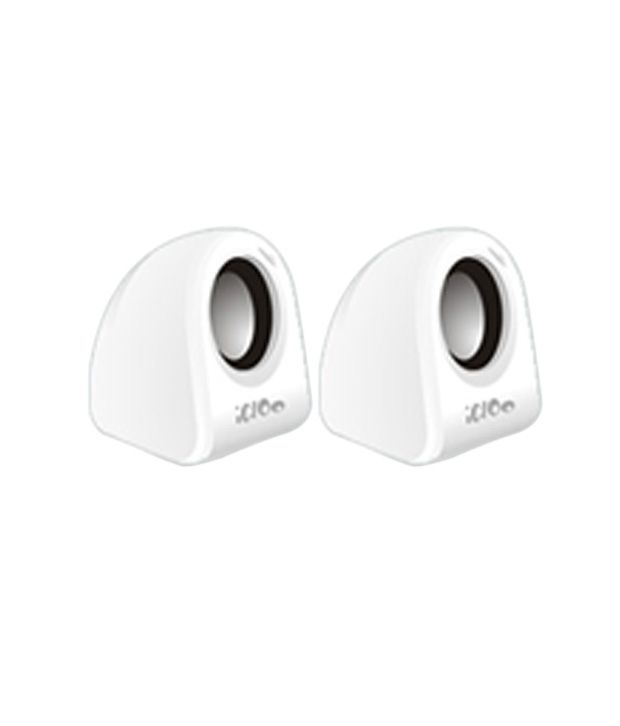 Zebronics Igloo 2.0 Multimedia Speakers (White) available at snapdeal for Rs.499