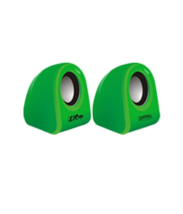 Zebronics Igloo 2.0 Multimedia Speakers (Green) available at snapdeal for Rs.432