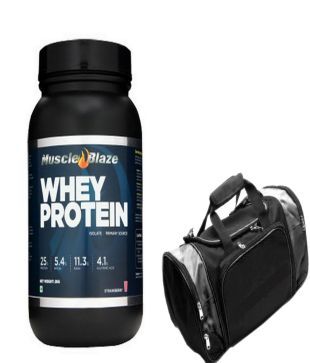 muscleblaze gym bag