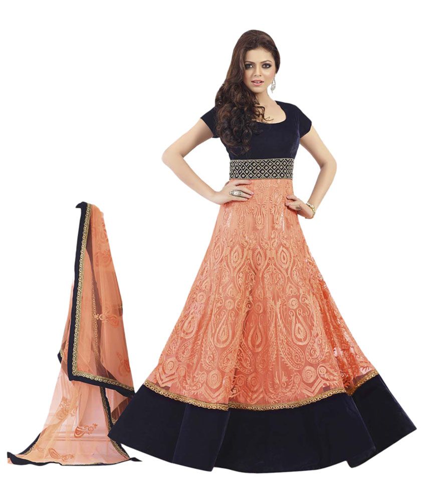 Anarkali shop gown snapdeal