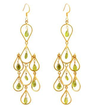 Sparkling Drop Classy Style Diva Hanging Earrings
