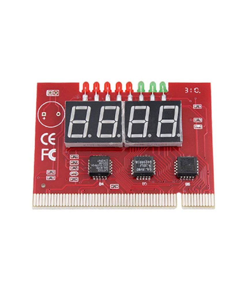 Moelissa Pc 4 Digit Diagnostic Analyzer Card Motherboard Tester available at snapdeal for Rs.329