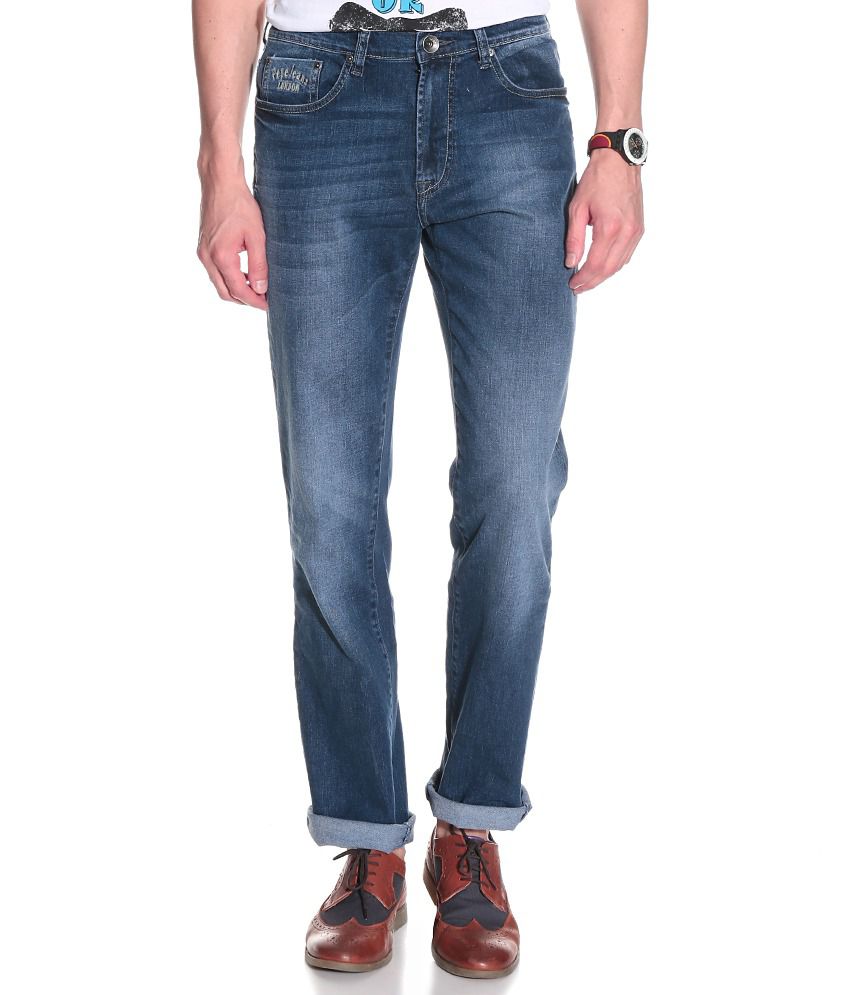 ... Pepe Jeans Blue Regular Fit Jeans Online at Low Price in India