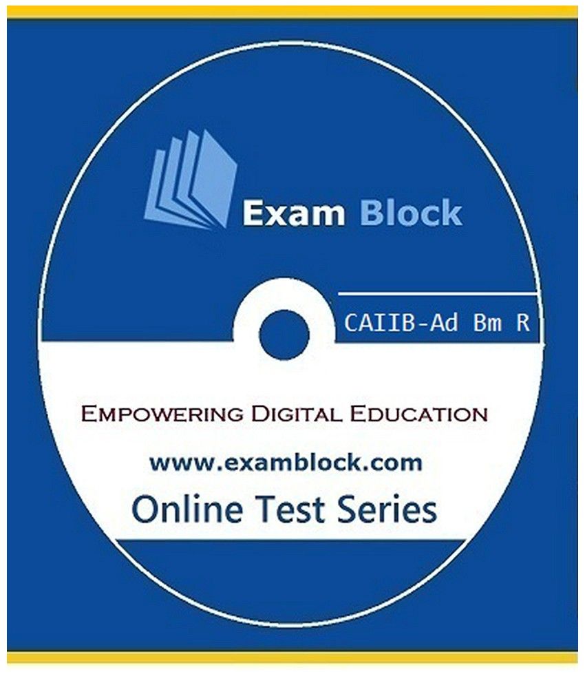 CAIIB Online Mock Test CD for all 3 Subject (A.B.M+B.F.M+Retail) available at snapdeal for Rs.833