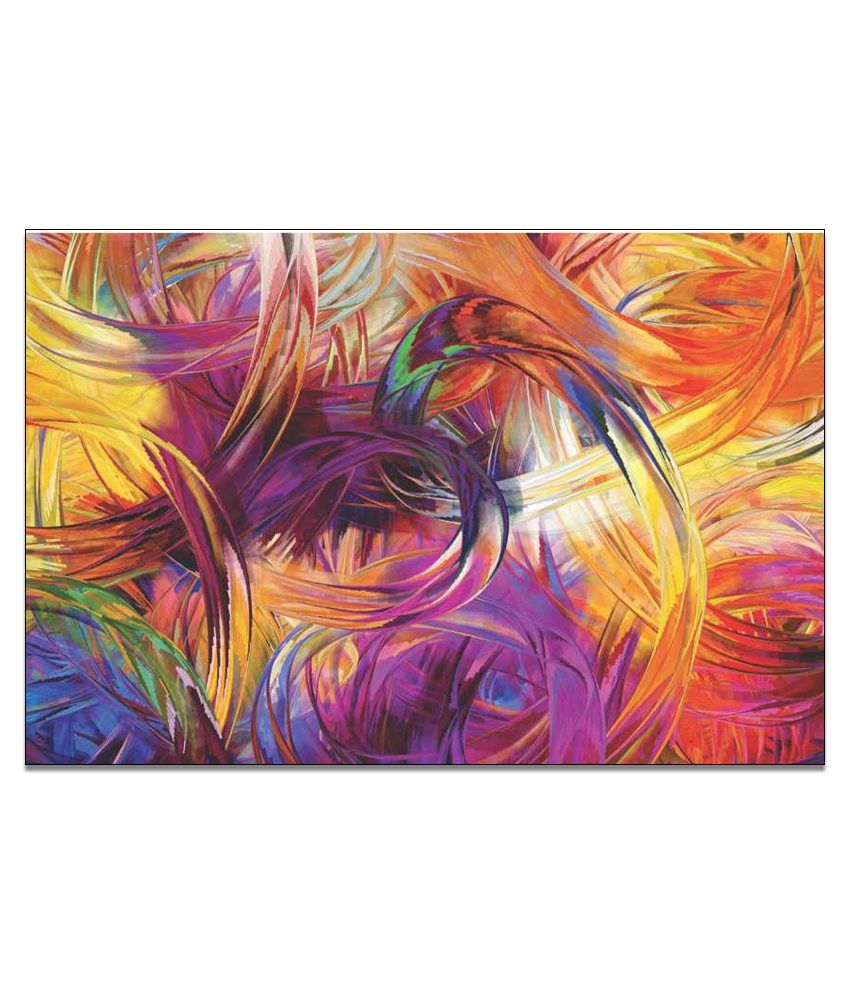 Finearts Multi Stroke Painting Canvas Wall Painting