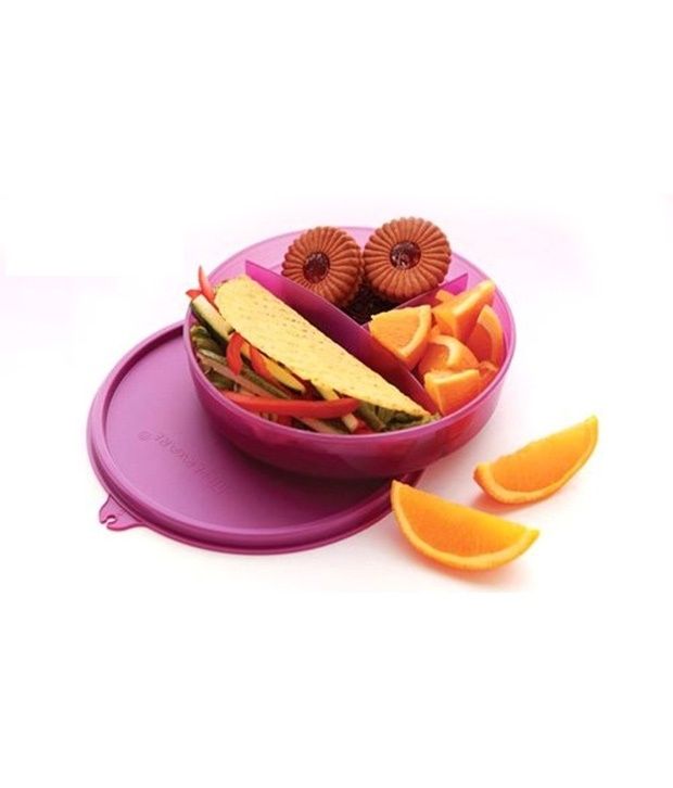 Tupperware Kids Divided Dish , Lunch Box (set Of 2)