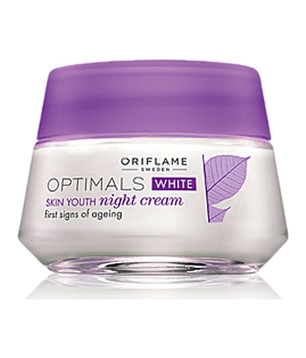 22 OFF on Oriflame Optimals White Skin Youth Night Cream 50ml on