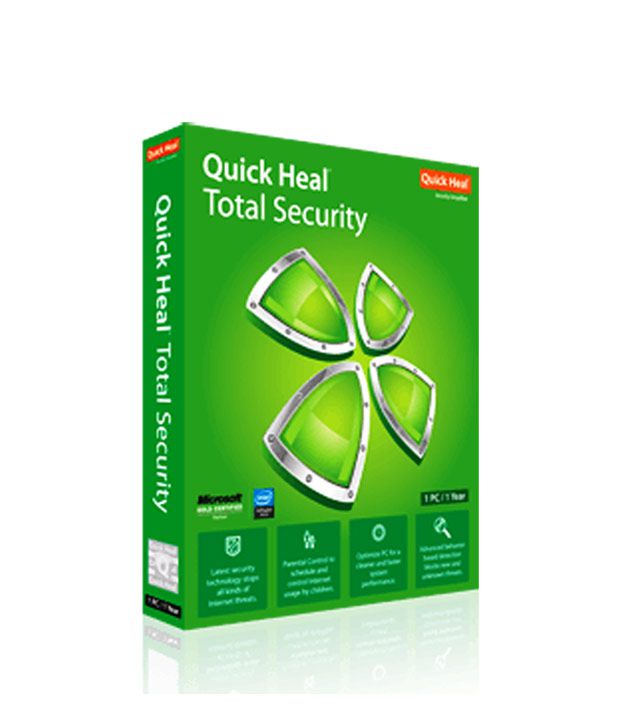 Quick Heal Total Security Antivirus 1 User 1 Year - Buy ...