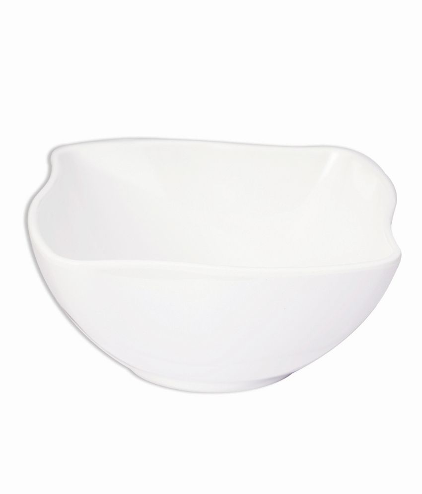 Iveo Off White Quadra Veg Bowl 4 Inch ( 12 Pcs ) available at snapdeal for Rs.819