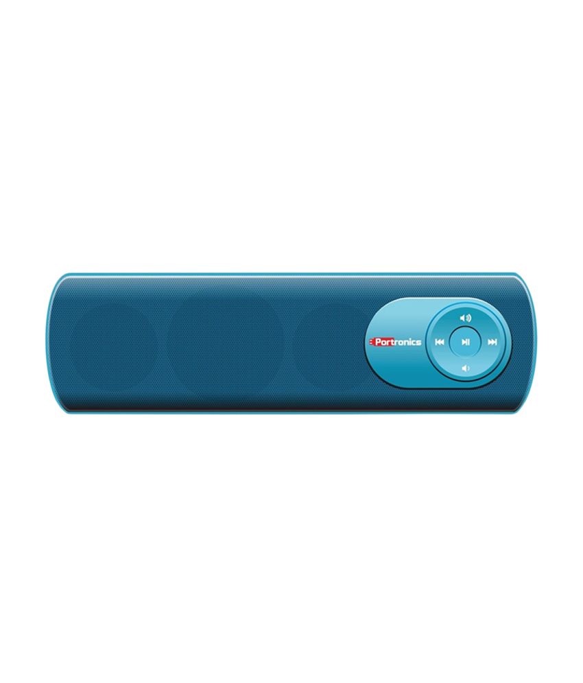 Portronics Pure Sound POR 107 Portable Speaker - Blue available at snapdeal for Rs.1999
