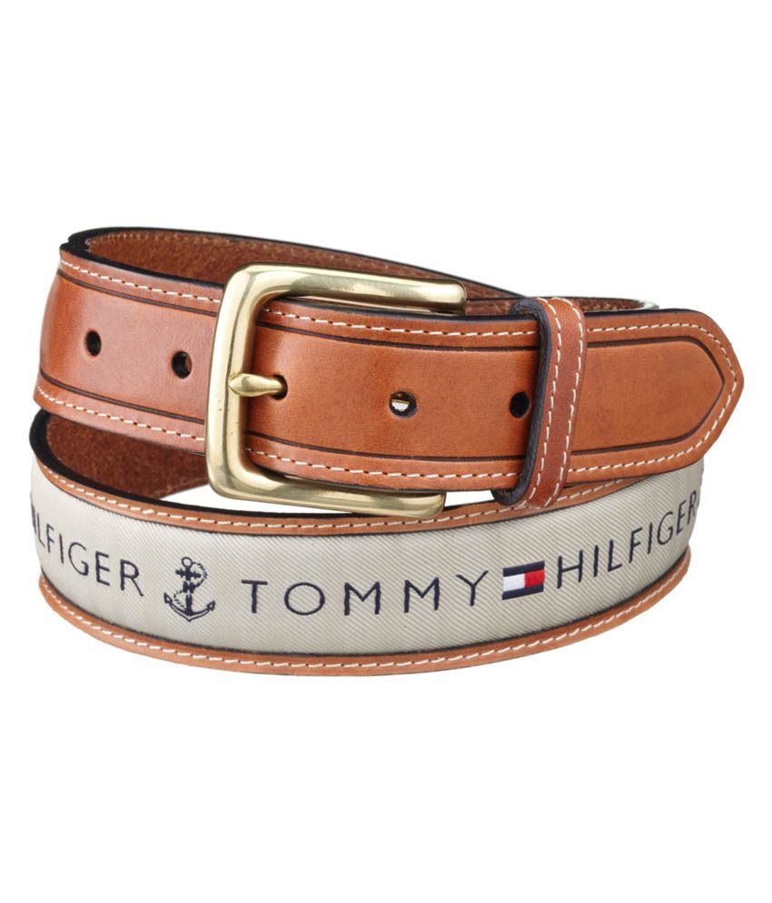 Tommy Hilfiger Men&#39;s Ribbon Inlay Belt: Buy Online at Low Price in India - Snapdeal