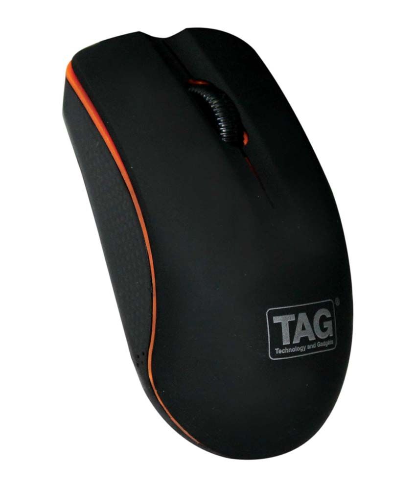 Tag M18 Usb Mouse Black available at snapdeal for Rs.199