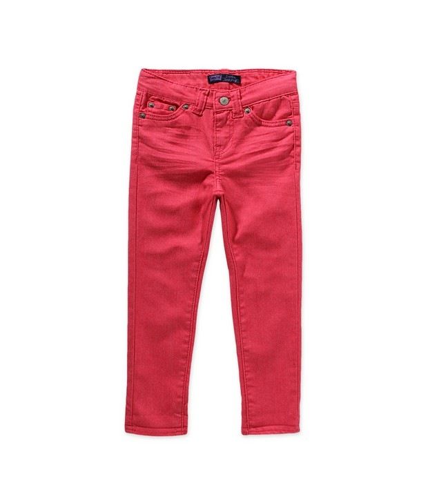 50 OFF on Levis Kids Pink Color Jean For Girls on Snapdeal