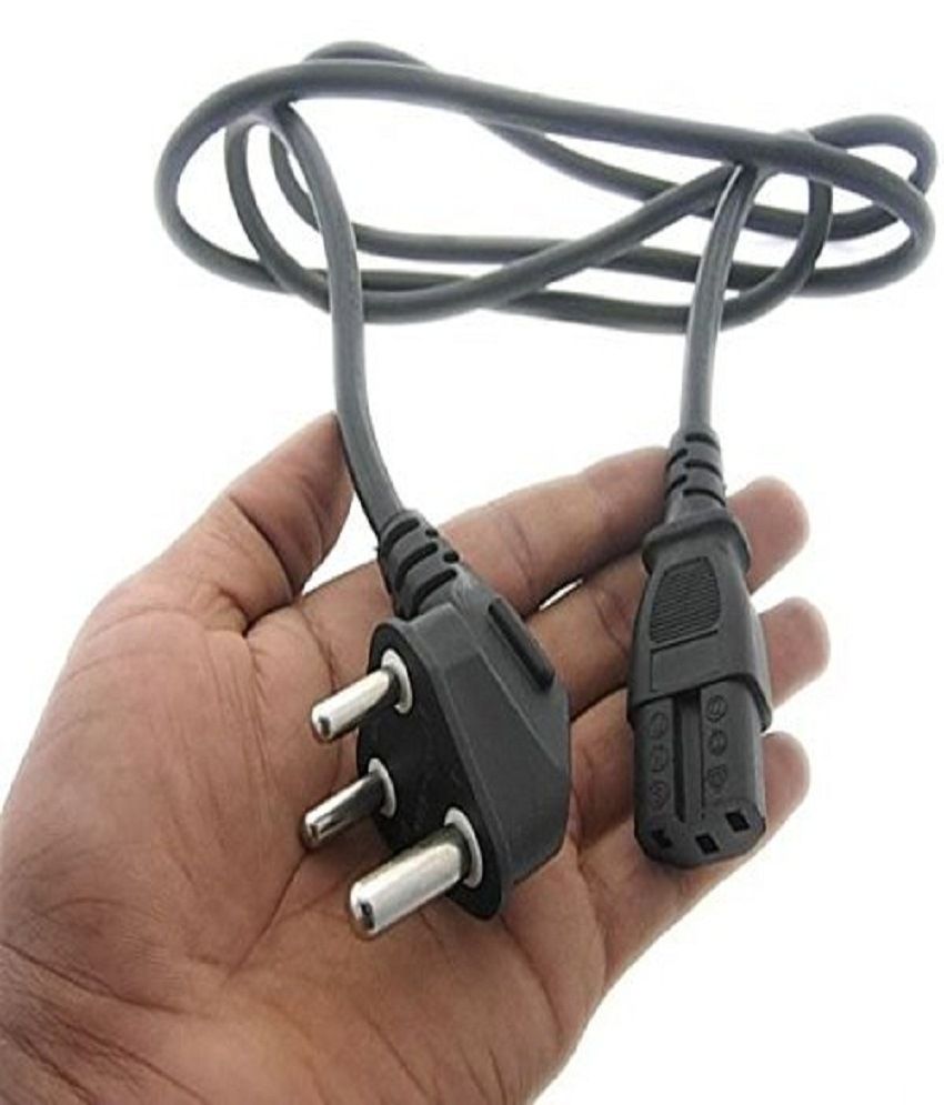 Storite Iec Mains Power Cable India Plug Lead Cord For kettle Pc available at snapdeal for Rs.199