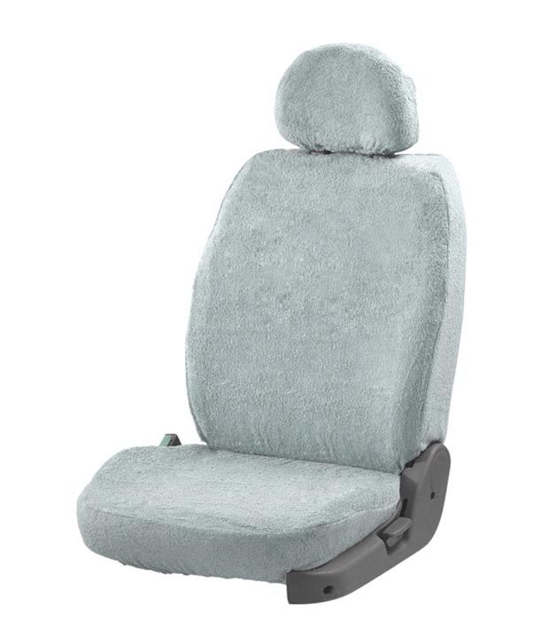 Buy Autofurnish Car Seat Covers Towel (white) Complete Set For