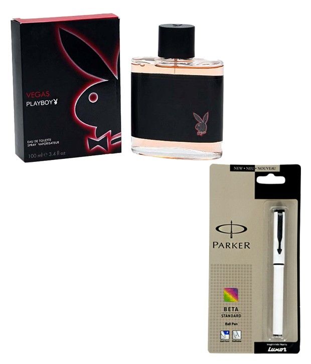 Playboy Vegas 100 ml Men EDT + Luxor Parker Standard Beta Ball Pen available at snapdeal for Rs.808
