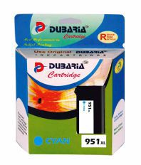 Dubaria 951 Xl Colour Ink Cartridge(cyan) Compatible for HP 951XL / CN046AA