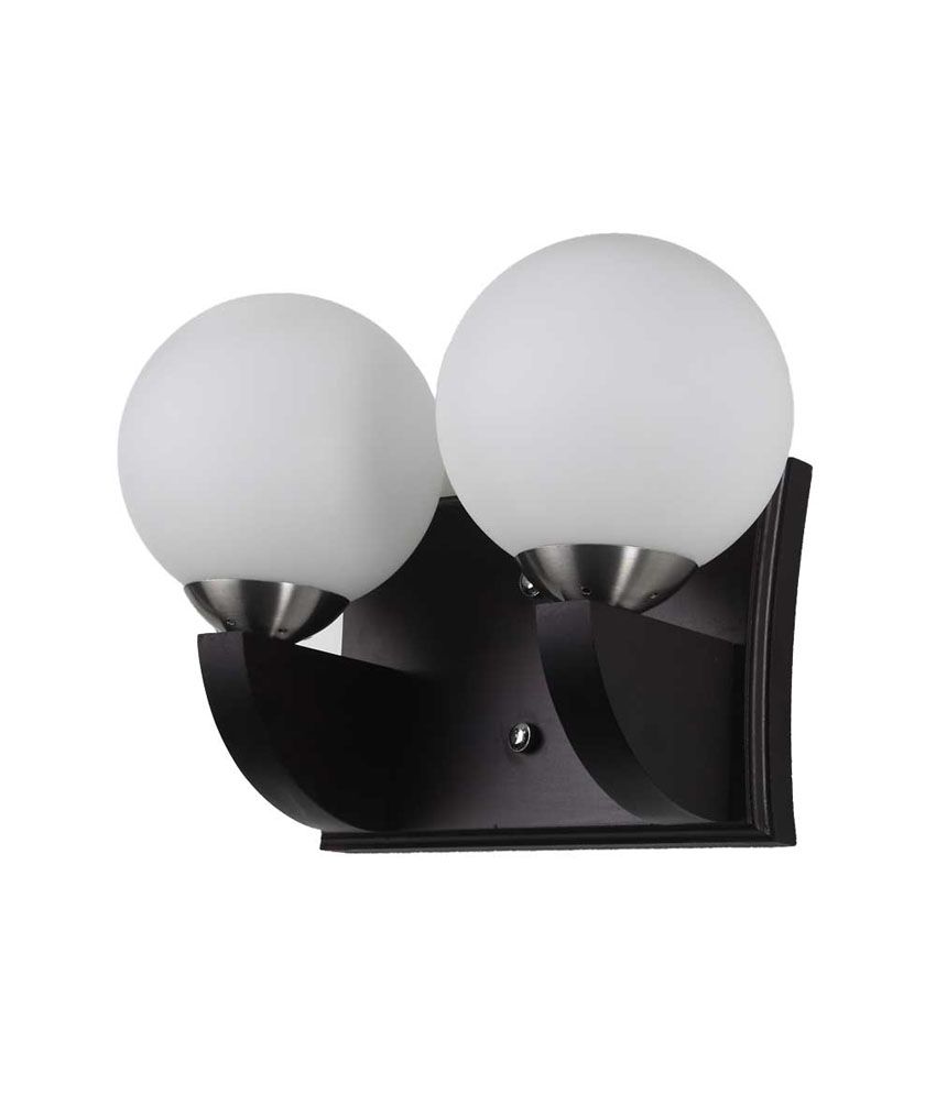 LeArc Designer Lighting Contemporary Glass Metal Wood Wall Light WL1538: Buy LeArc Designer ...