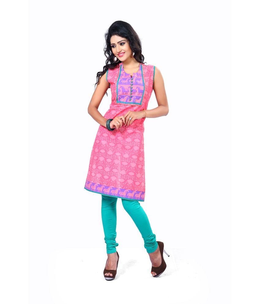 both side cut kurti