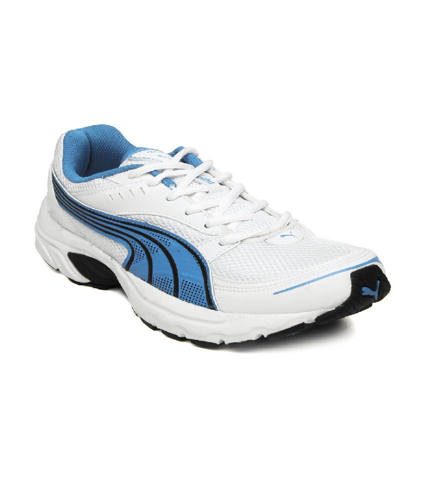 Puma White Sport Shoes on Snapdeal 