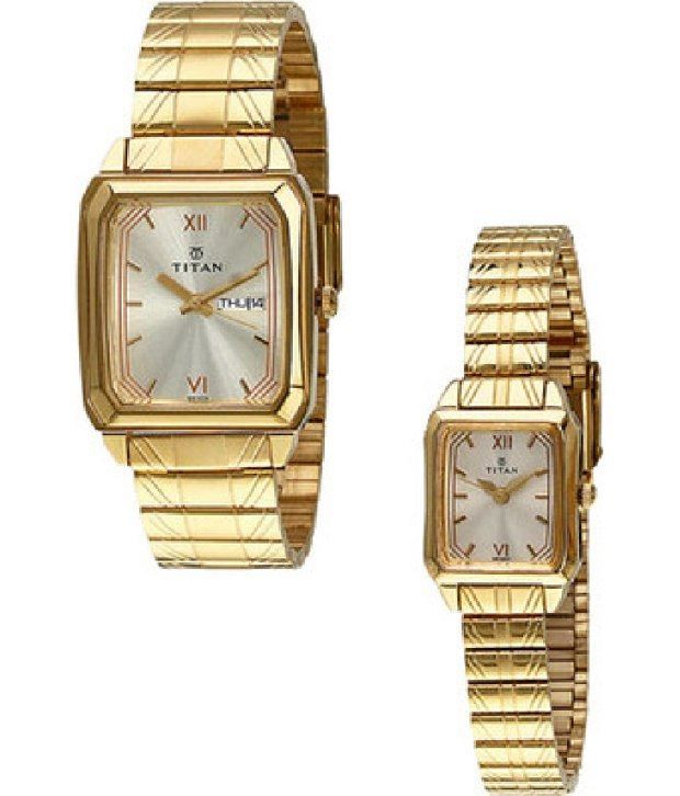 Buy Titan 15812488ym05 Couple Watch on Snapdeal PaisaWapas