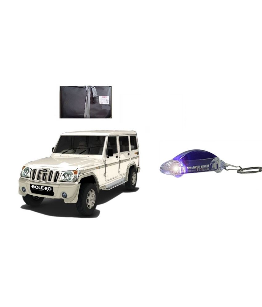 Uneestore-Car Body Cover-Mahindra Bolero Xl With Free Carry Bag And Car Led Key Chain Worth Rs 199 available at snapdeal for Rs.999