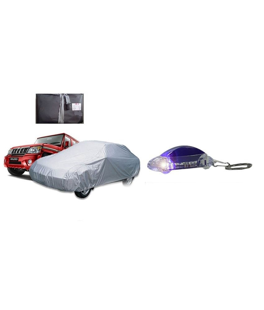 Uneestore-Car Body Cover-Mahindra Bolero With Free Carry Bag And Car Led Key Chain Worth Rs 199 available at snapdeal for Rs.998