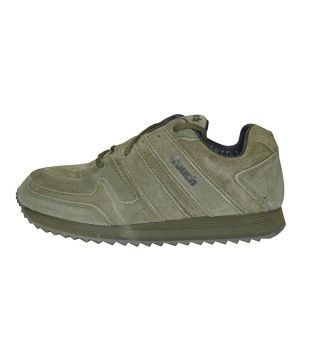Lakhani Touch Olive Sport Shoes-men athletic and outdoor shoes