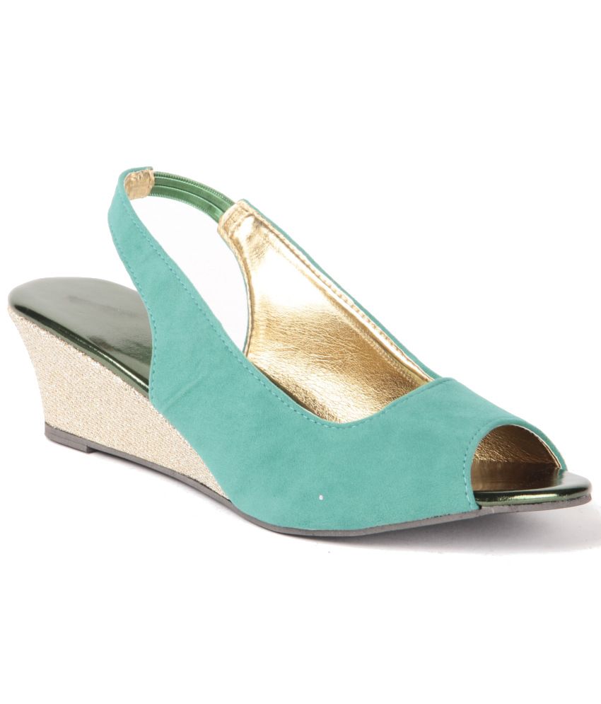 turquoise espadrilles wedge