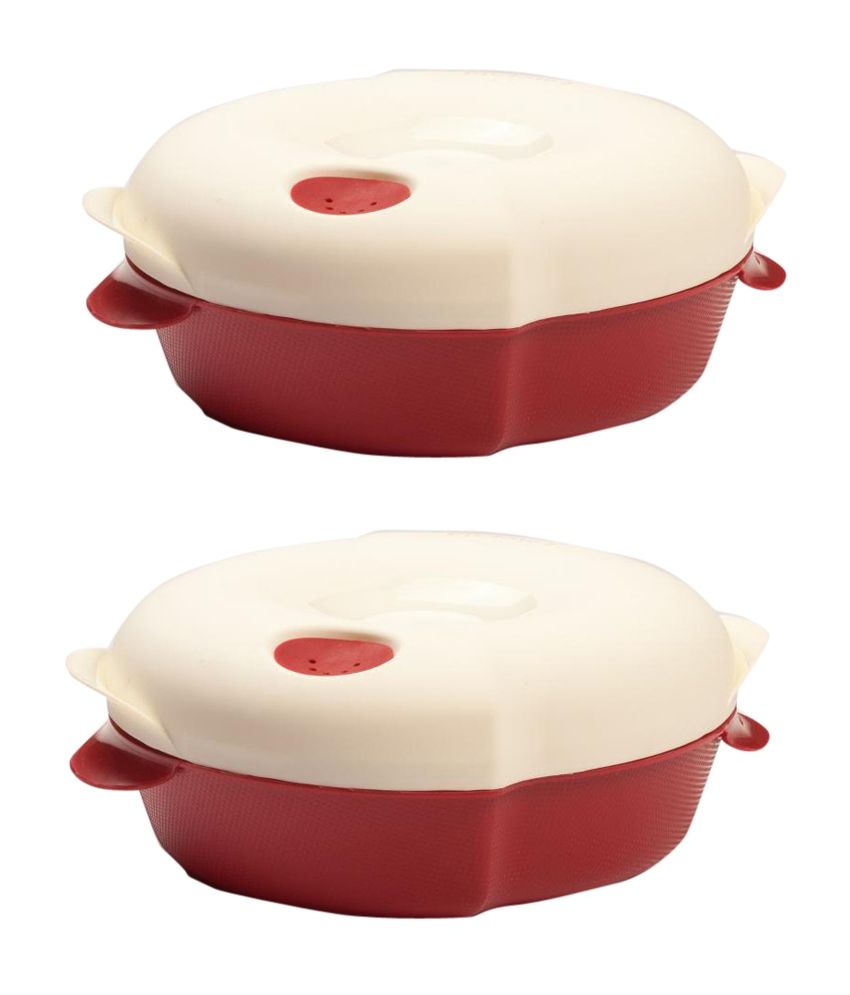 Cutting Edge Emerald Serving Dish Red 1750 Ml (buy One Get One) available at snapdeal for Rs.272