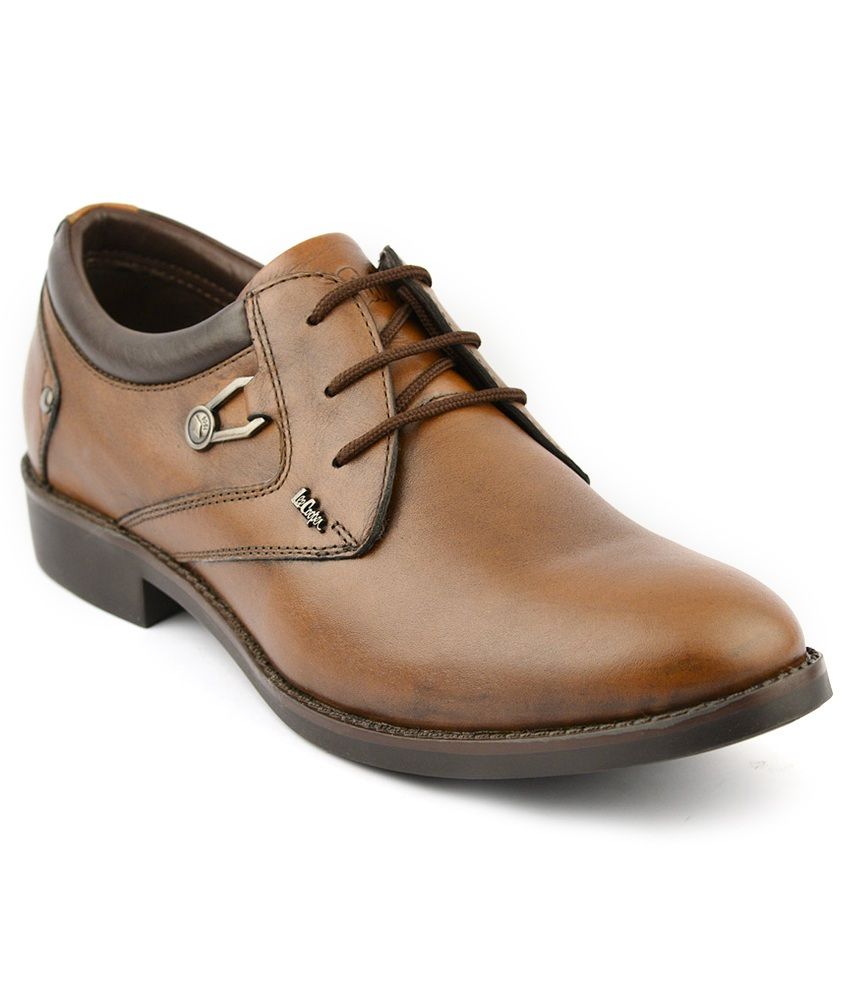 lee cooper formal shoes tan color