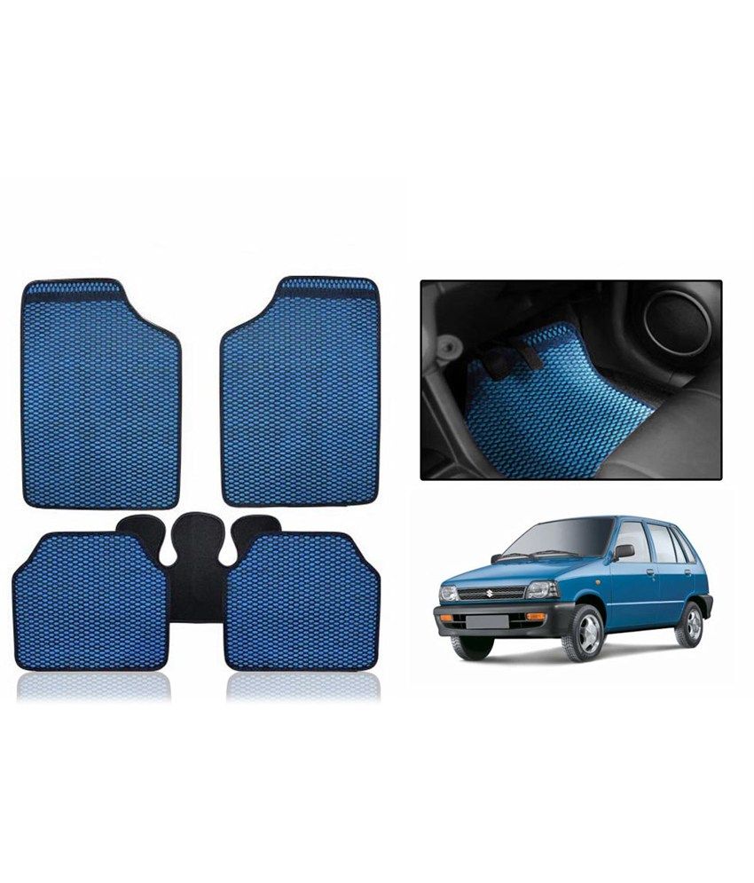 39 Off On Speedwav Odourless Car Blue Floor Mat Set Of 5 Maruti