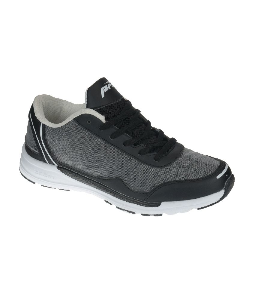 Khadim's Pro Dark Grey Lace-up Sports Sneaker Shoes available at snapdeal for Rs.1478