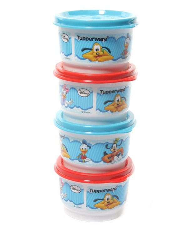 Tupperware Disney Snack Cups, 125ml, Set of 4 