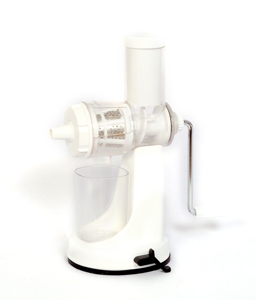 Fancy Center White Stainless Steel Fruit And Vegetable Juicer available at snapdeal for Rs.430