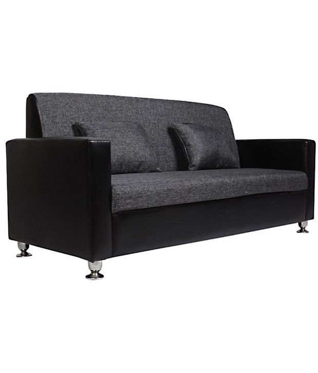 Westido Sofa Set 3+1+1 Black