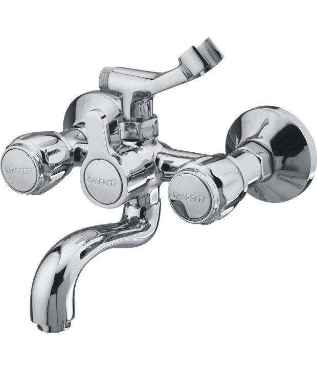 Graffiti Croma Wall Mixer Telephonic With Hand Arrangement Only With Crutch available at snapdeal for Rs.3395