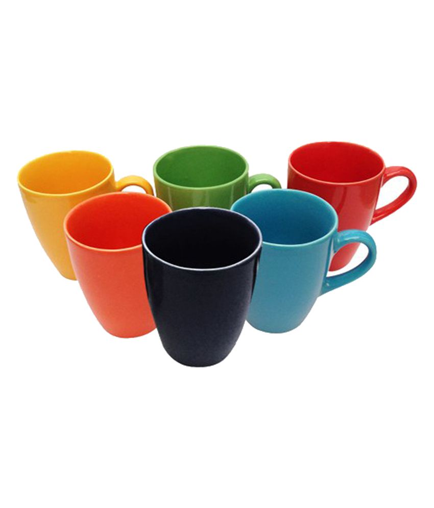 Jocular Multicolour Coffee Mug Set Of 6 On Snapdeal Paisawapas Jocular Multicolour Coffee Mug Set Of 6