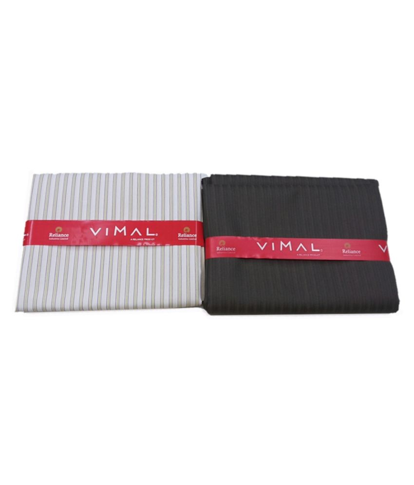Buy Vimal Multi Color Cotton Blend 