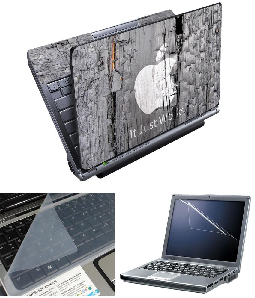 Finearts Full Panel Laptop Skin 15.6 Inch - It Just Works With Screen Guard And Keyboad Protector Original By Sudhir Prakashan