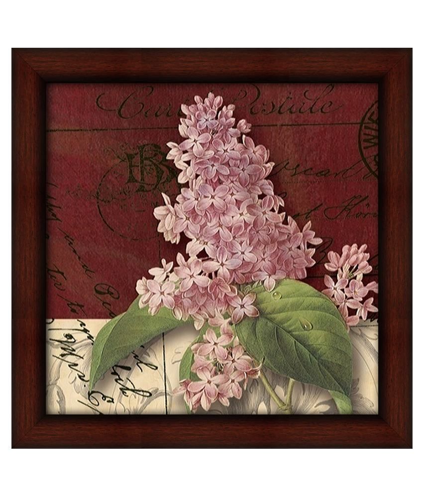 Elegant Arts & Frames Floral MultiColour Framed Art Print Buy Elegant