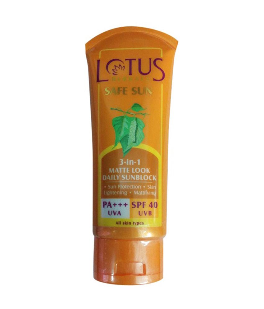 lotus 3 in 1 cream