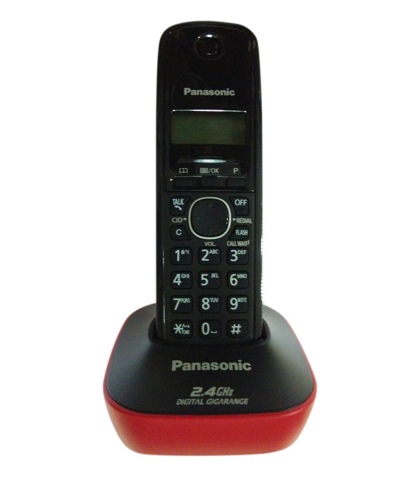 Panasonic Kx-tg3411sxr Cordless Landline Phone available at snapdeal for Rs.1895