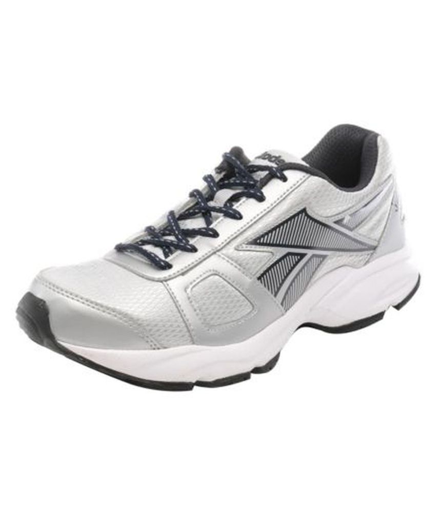 Silver Men Sports Shoes on Snapdeal 