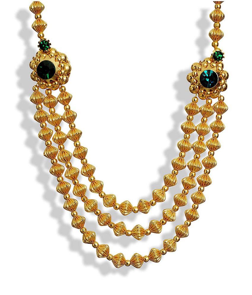 Womens Trendz Jav Mani Triveni Haar Necklace