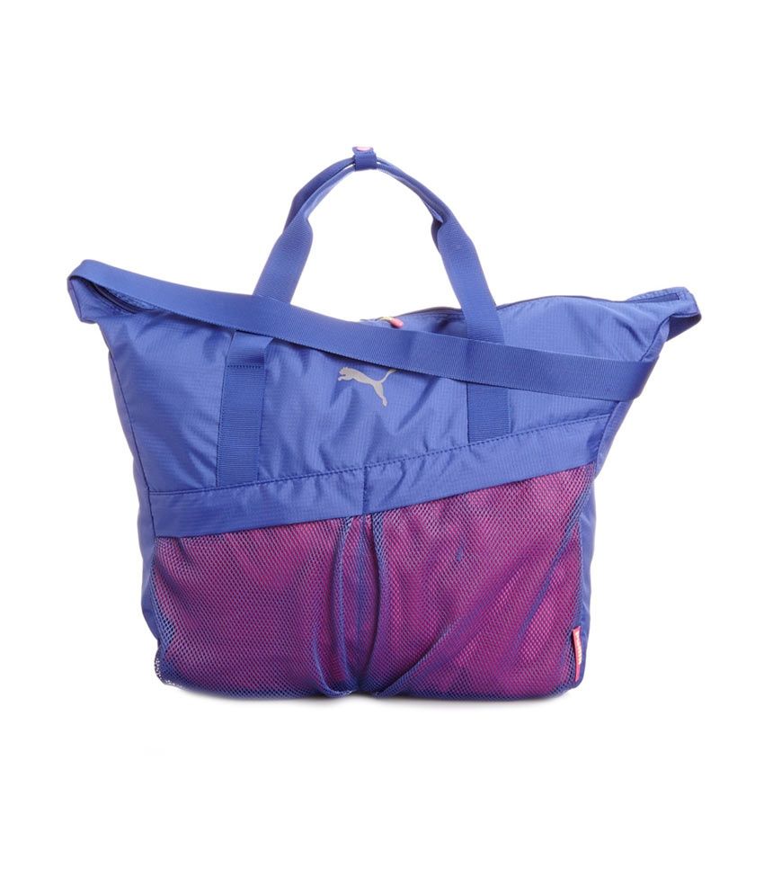 Puma Purple Polyester gear Gym Bag Buy Puma Purple Polyester gear Gym