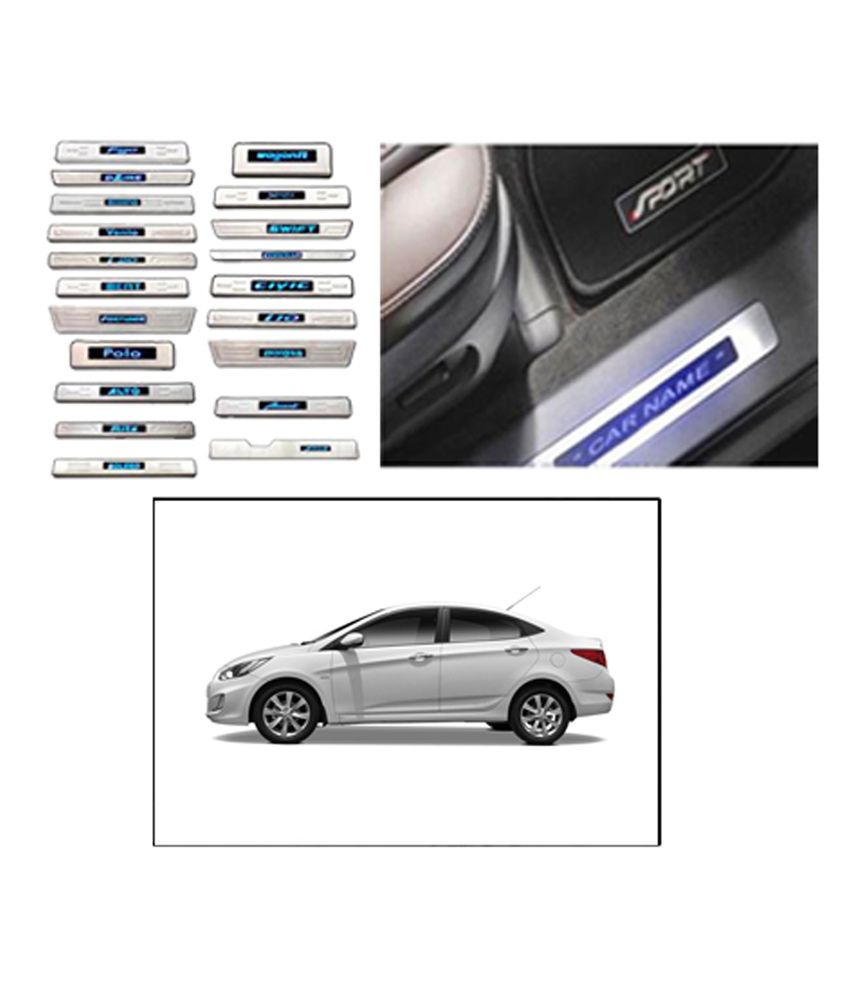 Hyundai verna clearance scuff plates