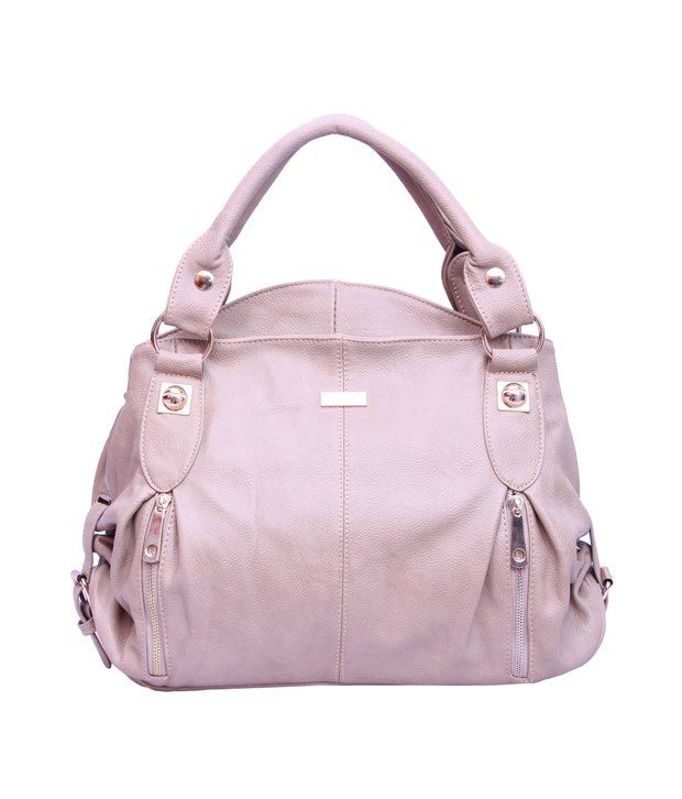 small cream shoulder bag