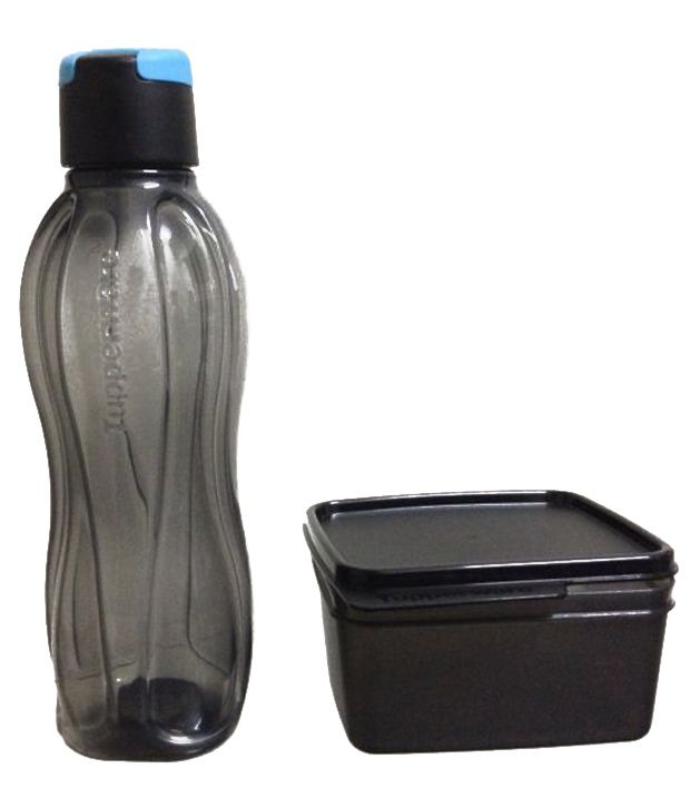 Tupperware Xtreme Set - 750ml Flip Top Water Bottle & Keep Tab Small (500ml)