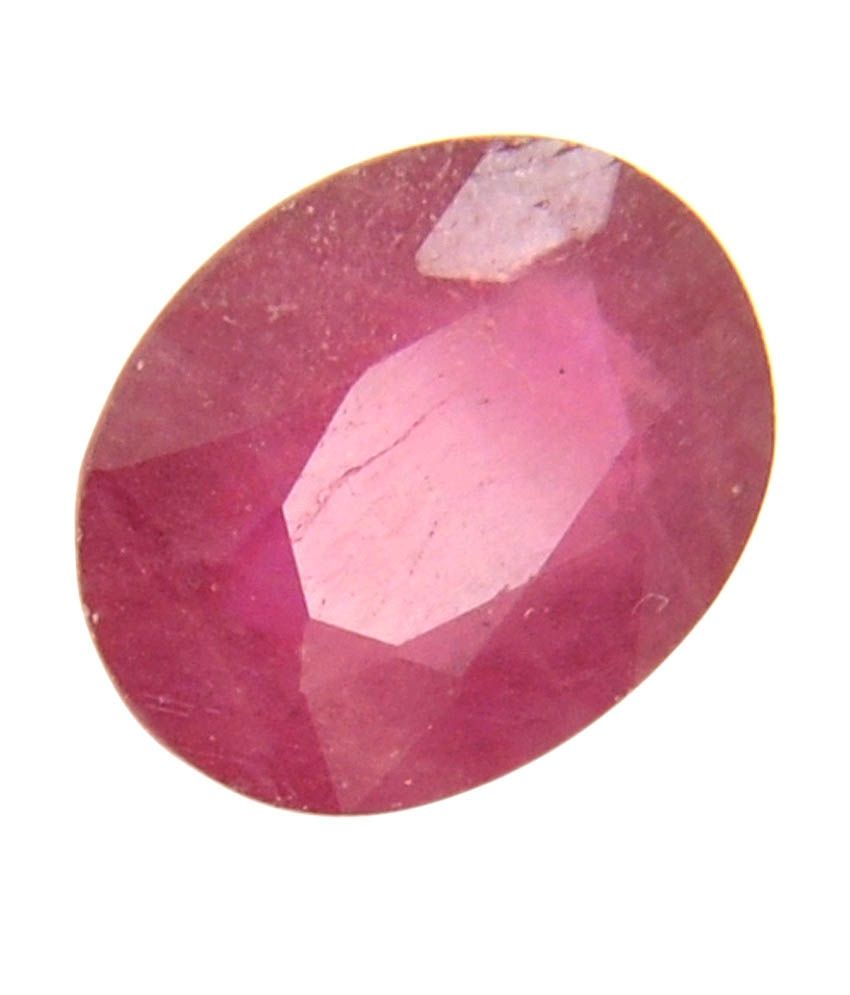 Avaatar Oval Cut 3.50 Ratti Certified Ruby Manikya Stone
